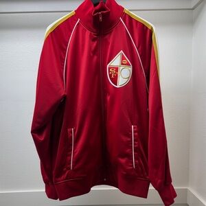 SF 49ers Red Track Jacket